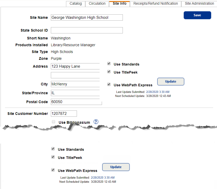 Use WebPath Express checkbox on the Site Info sub-tab.